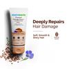 Mamaearth Flaxseed Damage Repair Conditioner with 2% Flaxseed, 1% Hyaluronic Acid, Ceramides | Makes Hair Soft, Smooth & Shiny | Deeply Condition