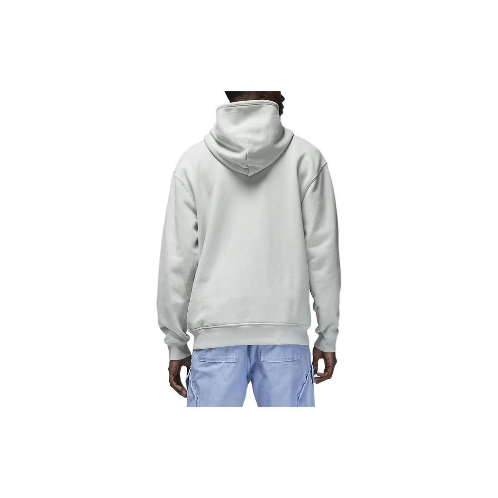 Jordan Herren Air Jordan Bestickter Fleece-Hoodie Hellgrau FJ1967-034