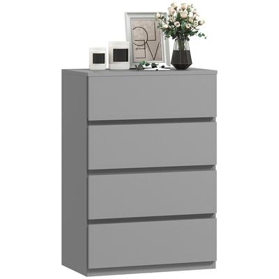 Chest of Drawers, 4-Drawer Storage Cabinets, Modern Dresser, Storage Drawer Unit for Bedroom