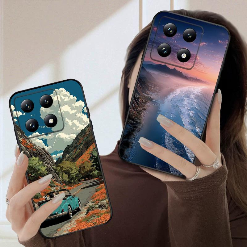 Tropical Seaside Beach For Xiaomi Poco X7 M7 Pro 5G M5 X4Pro 4 M6 4G C65 C75 F6 X6 5 7 X5 F7 Ultra M5S M4Pro 5G soft phone case