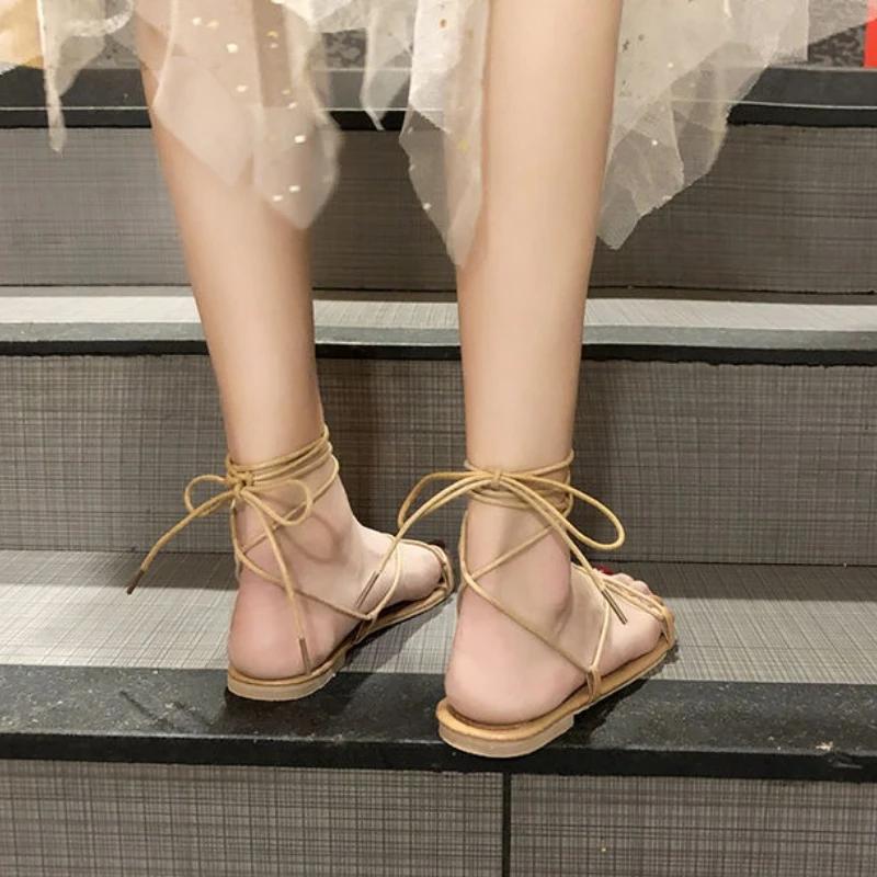 Fashion Strappy Open Toe Woman Shoes Wholesale 2025 Trend Shoe Low Price On Offer Vintage Korea Cheap Liquidation Vip Sandals for Women