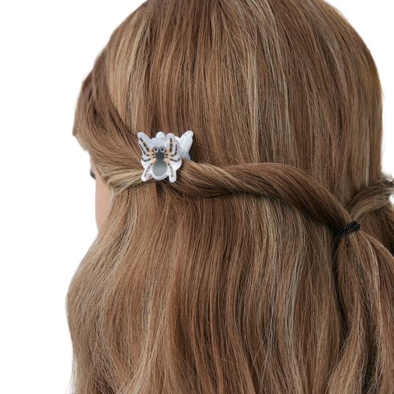 1PC Halloween Bat Pumpkin Spiders Hair Clip For Kids Party Costume Accessories Practical Acrylic Design Safe Hairpins