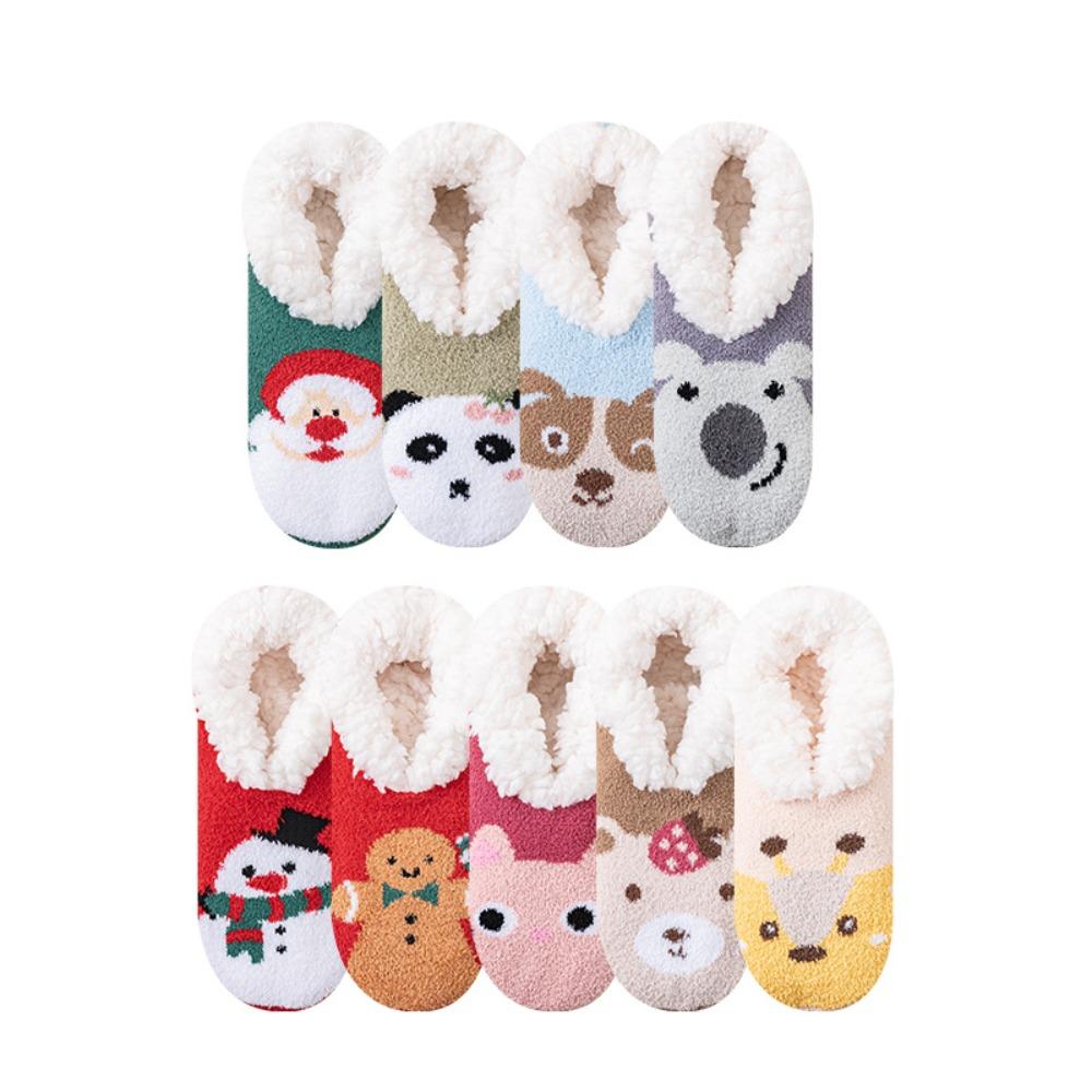 Winter Warm Thermal Socks Soft Slipper Socks New Home Sleeping Socks  Home