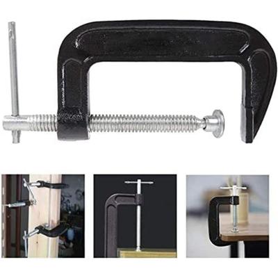 Professionele 2/3/4 inch C-klem Verstelbare IJzeren Heavy Duty C-klem Draagbare Hardware Industriële Sterkte Klemmen Bouw