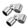 Stainless Steel 316 Boat Bimini Top Fitting Slide Cap Slide Sleeve Pipe Eye End Cap Jaw Slide Clamp External Eye End Canopy Tub