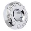 Pair of 19.5in Wheel Hub Center Cap 10 Lug 5C3Z1130NA Replacement for Ford F‑450 F‑550 Super Duty