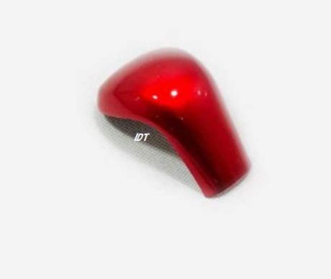 

Red Shift Knob Cover for 210 Series Sport Interior Console Garnish Shift Knob with Mini Cloth Corolla, Touring, Hybrid, Panel, (Red Cover)