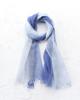 Airy Cashmere Gradient 150cm x 30g [CEREALS] 100% Stole, Lightweight, 70cm, Approx. (Blue)