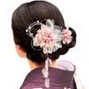 [OTAKUMARKET] Hair Accessory Set (2 Pieces) for Graduation Ceremony, Hakama, Coming-of-Age Ceremony, Yukata, Furisode, Kimono, Traditional Japanese