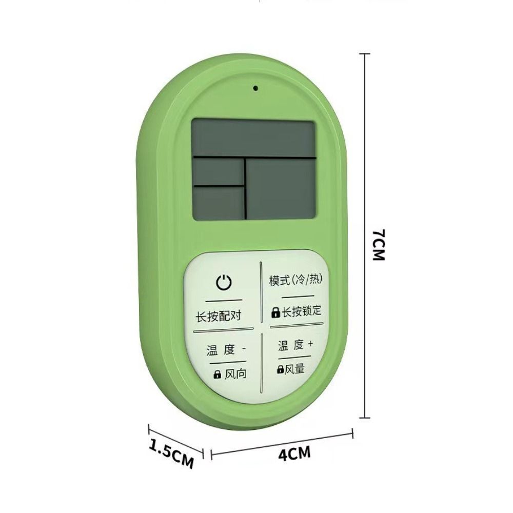 USB-Ladung A/C Fernbedienung Universelles LCD Digitaldisplay Klimaanlagen-Fernbedienung Tragbar Leuchtende Tasten