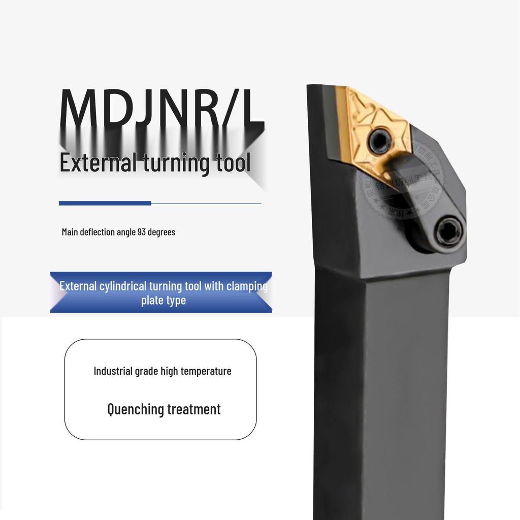 93° CNC Lathe Tool Holder for Outer Diameter Cutting - MDJNR/MDJNL Series