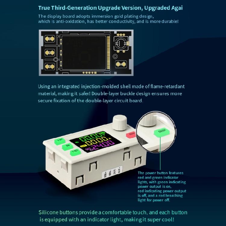 High Performances Power Supply Module Unit, Precise Voltages Adjustment Suitable for Electronic Development&Maintenance