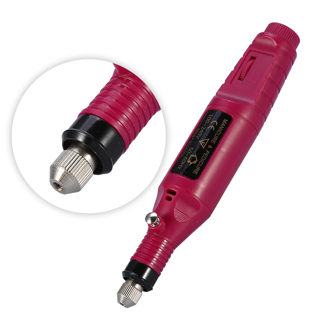 12 Types Manicure Machine Electric Sanding Drill Nail Polishing Tools With Grinding Head