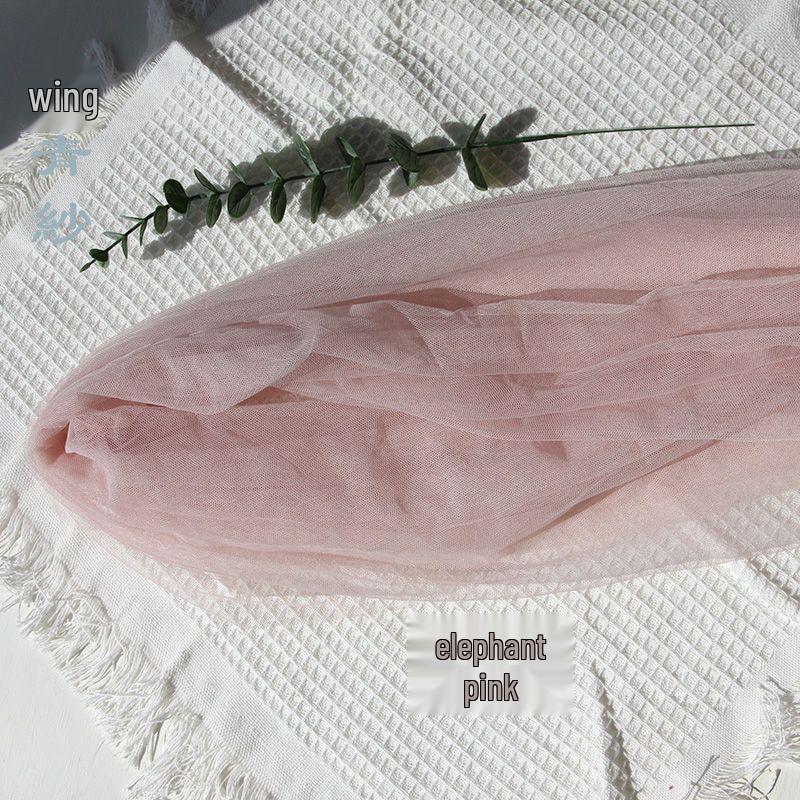 Green Tulle Lace Net Fabric for Kindergarten & Wedding - Transparent, Free Shipping