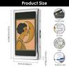 Metal Card Holder for Men Stainless Steel Ultra-thin Vintage Cash Bank Card Case Storage Mini Anti-theft Wallet