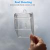 Transparent Doorbell Waterproof Cover Tough Material Doorbell Splash Guard Box  Outdoors