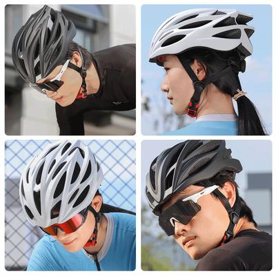 Bicycles Helmet Integrated Cycling Helmet City Biking Helmet Road Bike Helmet for Mountain Bikes Road Bikes Adjustable