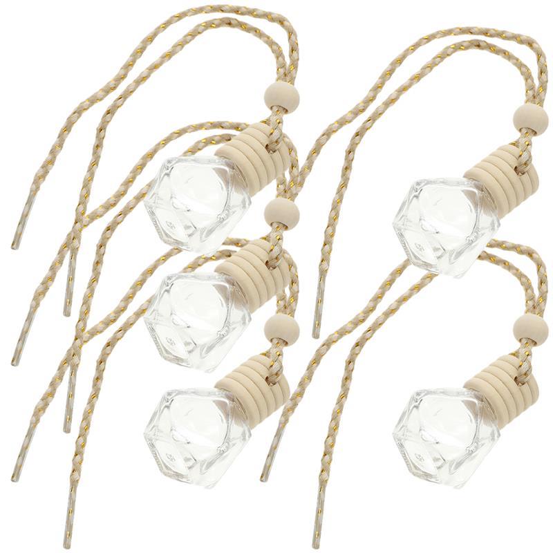 Perfume Bottle Scent Diffuser Hanging Empty Bottle Delicate Car Air Freshener Diffuser Auto Oil Fragrance Diffuser Bottle 8ml