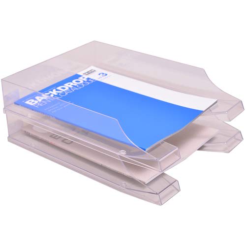 TRUSCO A4 Briefablage B257XT350XH65 Transparent LTA4-TM