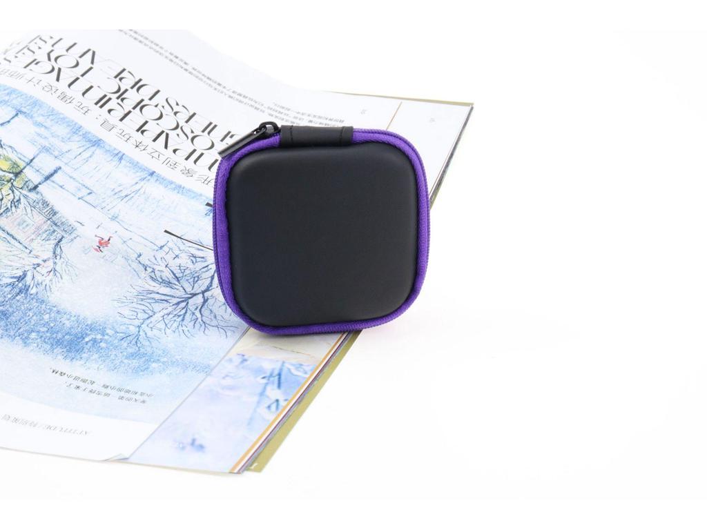 Multi-Function Waterproof EVA Storage Bag: Earphone & Cable Holder