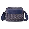 2025 Men's Fashion Retro Print Crossbody Bag: Business Casual Single Shoulder Multi-compartment Backpack