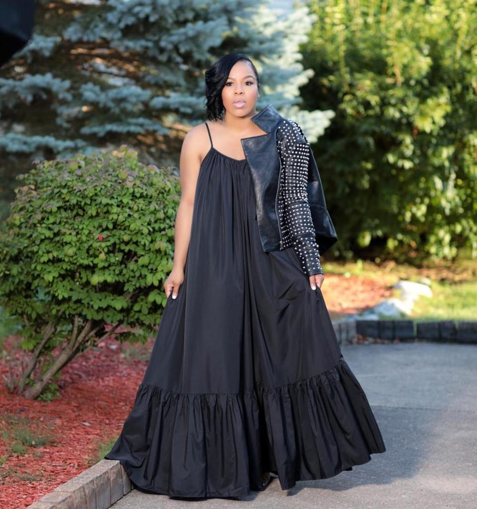 Spot 8078 Umstands-Strandkleid: Europäischer und amerikanischer Stil, sexy ärmelloses Swing-Sommerkleid für Damen