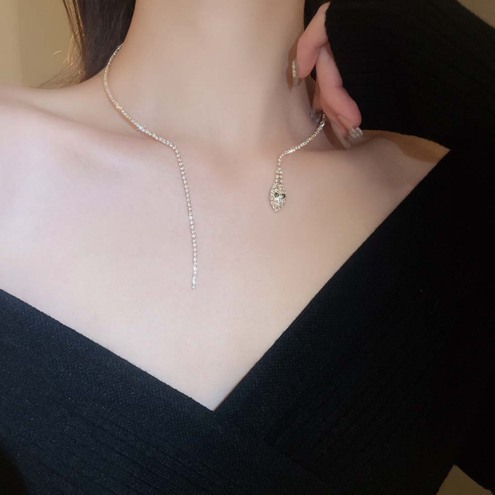 Clothing Accessories Snake Clavicle Chains Fashion Jewelry Snake Choker Pendant  Birthday Gifts