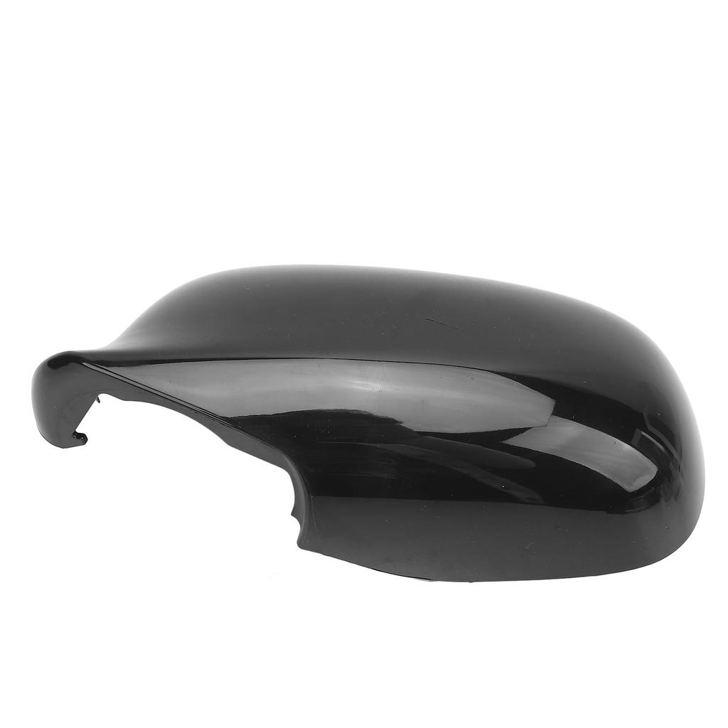 Wing Mirror Cover Stylish Exterior Rear View Mirror Housing Glossy Black Door Wing Mirror Cap Replacement for Saab 9 3
