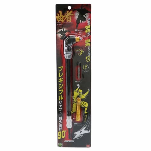 SK11 (SK11) Angle driver curved head 56mm 6.35mm hexagonal shaft with 35mm double-ended bit ADK-007