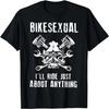 Funny Motorcycle Lover Graphic Women Men Motorbike Rider T-Shirt