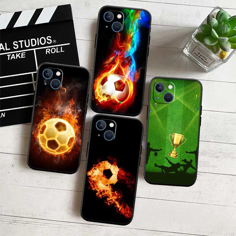 RE30 Football Soccer New High-End Shell Phone Case for OPPO A3 Pro A72 A74 A76 A77 A77S A78 A79 A94 A95 A18 A40M A58