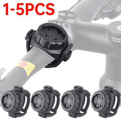 Bicycle Computer Mount 360° Rotation Bicycle Headlight Base Computer Bracket Quick Release Bike Computer Stand Bike Accessories