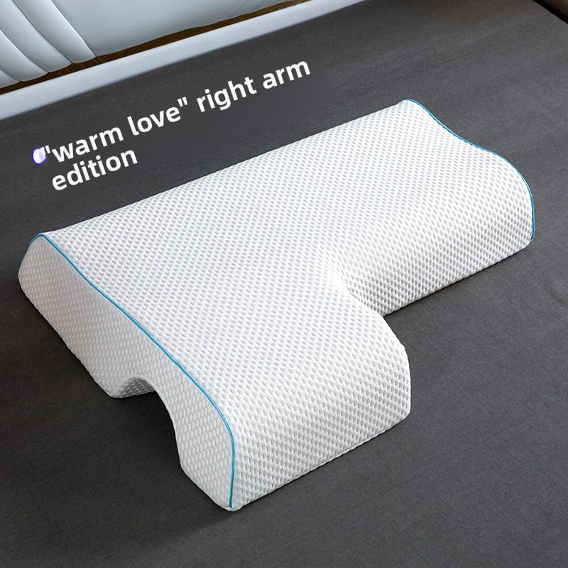 Couple Pillow Non Pressure Arm Memory Foam Pillow for Sleeping Support Cervical Spine Care Single Double Student Travel