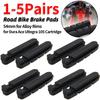 Bicycle Brake Block 2X Road Bike Brake Pads Shoes for Alloy Rims Dura Ace Ultegra 105 Cartridge Outdoor Riding Bike Brake