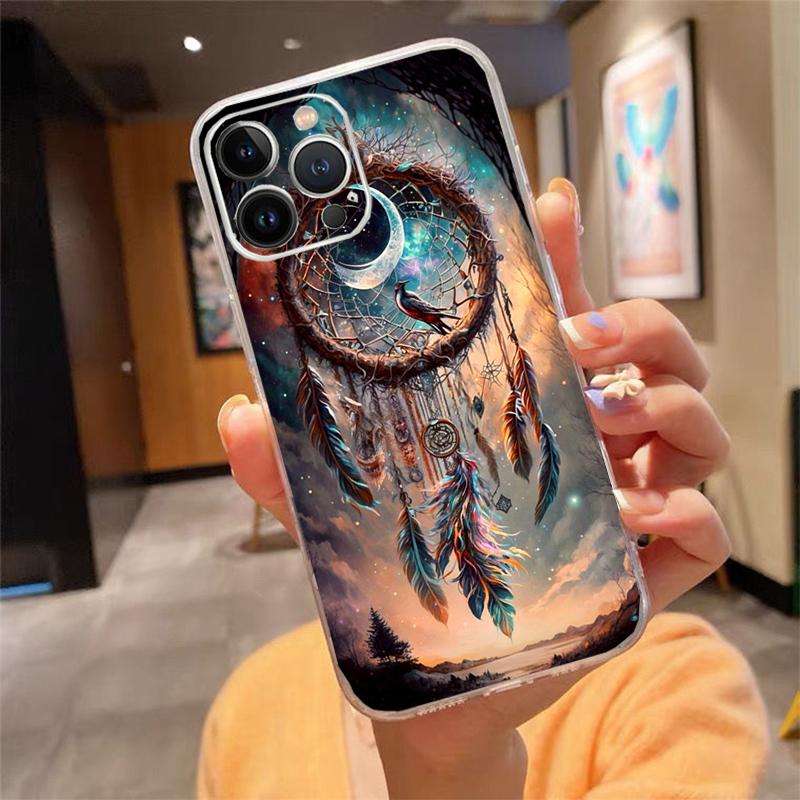 Phone Case For Iphone 17 Pro Max Air 16 15 14 13 Pro Max 15 16 Pro 15Plus Dream Catcher