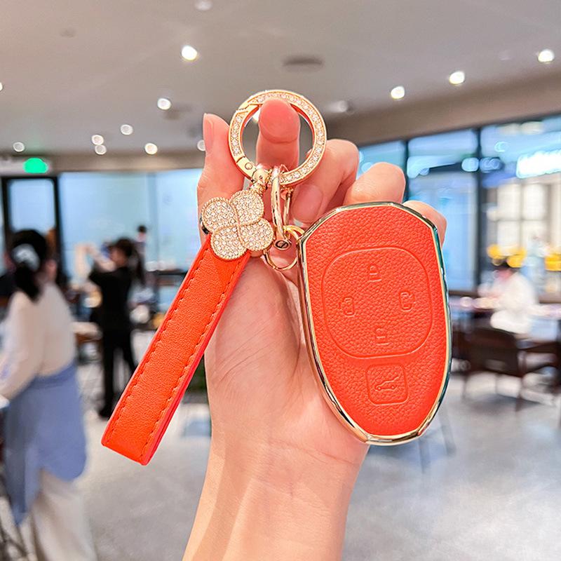Tpu Leather Car Remote Key Cover Case Holder Shell Styling For Gac Trumpchi Empow J11 J12 J13 J15 J16 Gs8 Gs4 Gs3 Emzoom M8 M6