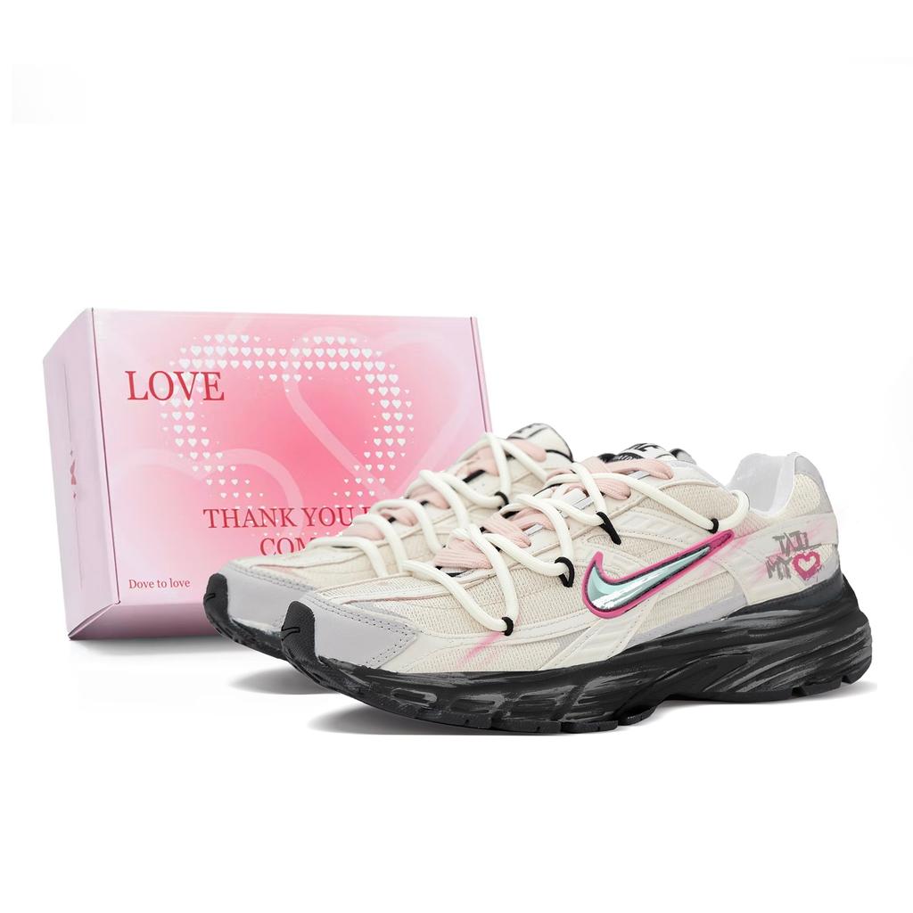 Nike Initiator Fabric Cushioning Breathable Slip Resistant Low top Casual City Commuting Running Shoes Women's HQ1511-121(Team63-SBOX)