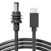 PVC Pure Copper USB C to DC Power Cord Type C to DC Extension Cable  Indoor Use and Outdoor Use