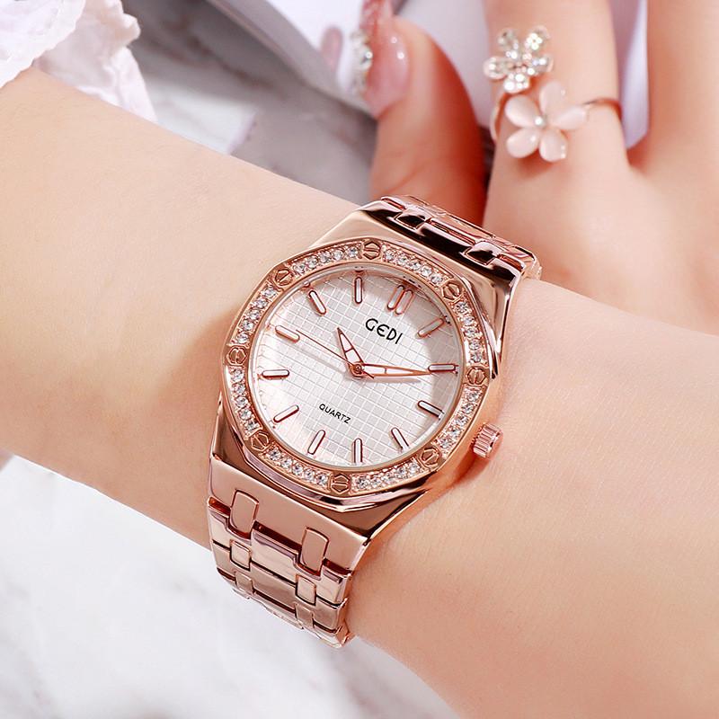 Womens Fashion Quartz Watch With Water Resistance For Casual Office Wear