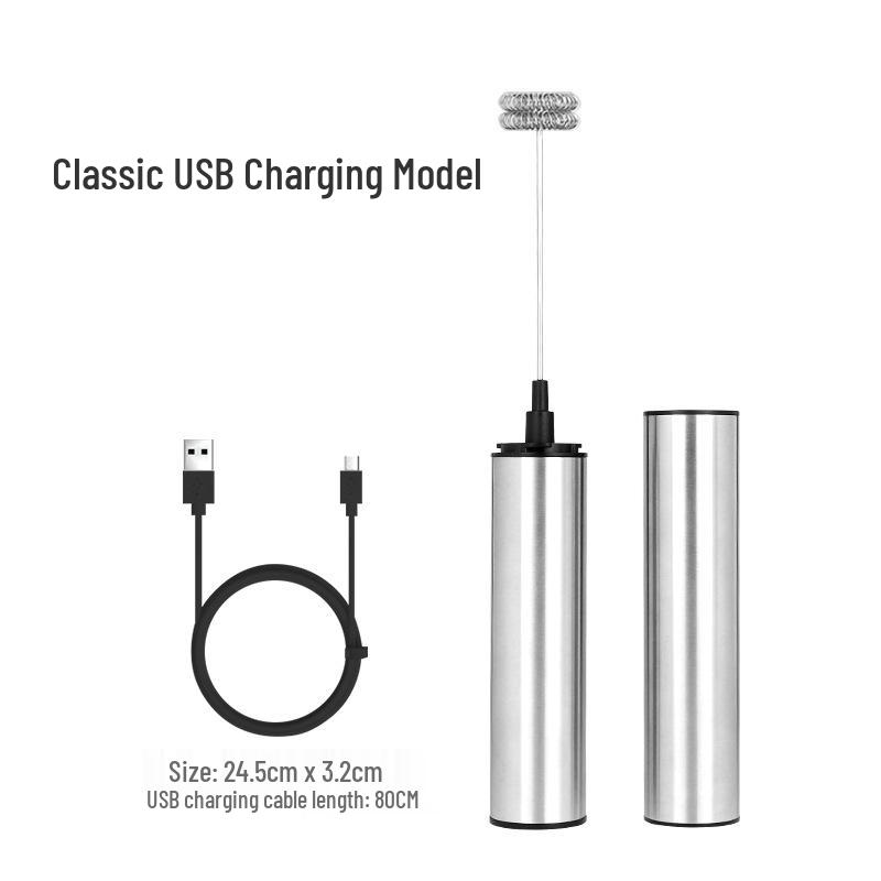 Handheld Electric Milk Frother and Cream Whipper
