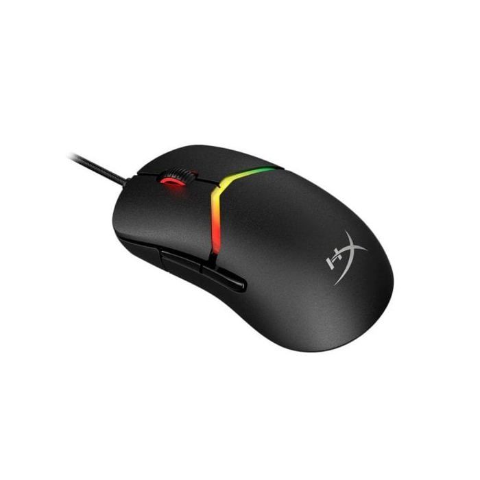 HyperX Pulsefire Saga Ratón Gaming RGB Sensor 26000DPI 8000Hz 6 Botones Negro