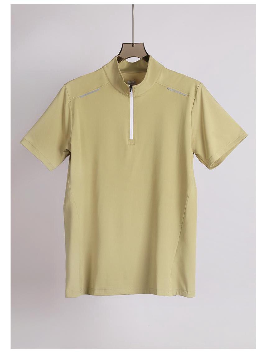 

Мужская спортивная футболка с коротким рукавом из ледяного шелка Lulu, быстросохнущая, для летнего фитнеса, бега и марафона XL хаки