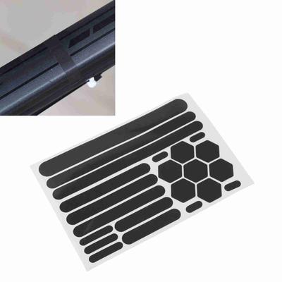 10Sheet Strong Adhesion Bike Reflective Decals Reflective Helmet Stickers Bike Helmets