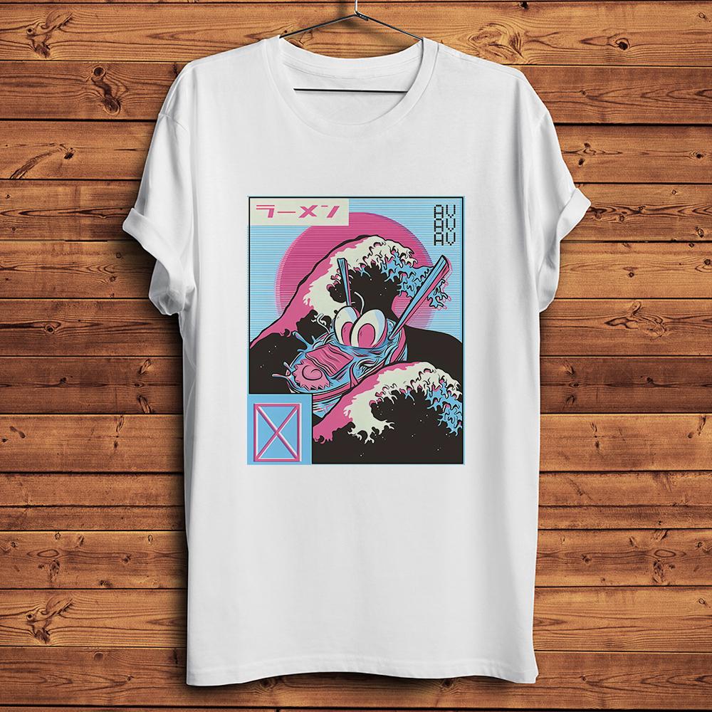 

Vaporwave Ukiyo RaUnisex in Great WaveFunny Nippon Vintage Casual TshirtShort Sleeve Unisex TShirtNocracking Breathable Print S