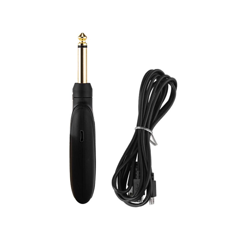 1-5pcs A8 UHF Wireless Guitar Audio System Wireless Guitar Transmitter Receiver for Guitar Bass Built-In Rechargeable Battery