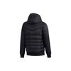 Adidas Neo Mens Sporty Puffer Jacket With Hood Men Jacket Black EI4422