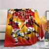 Coperta a Flanella con Stampa Arsenal Football Club, Alta qualità, Confortevole per Tutte le Stagioni, Arredamento per la Casa, Calore e Comfort