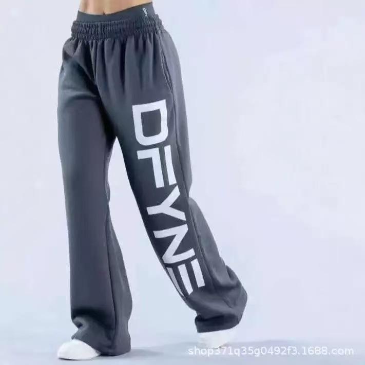 Women's Hooded Long Sleeve Sweatshirt Loose Fit Loungewear Letter Print Pullover Hoodie