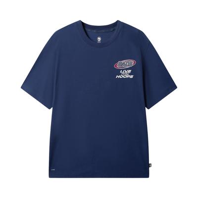 Badfive Loose Fit Round Neck Letter Comfortable Short Sleeve T-Shirt Men Tops AHSW363-6