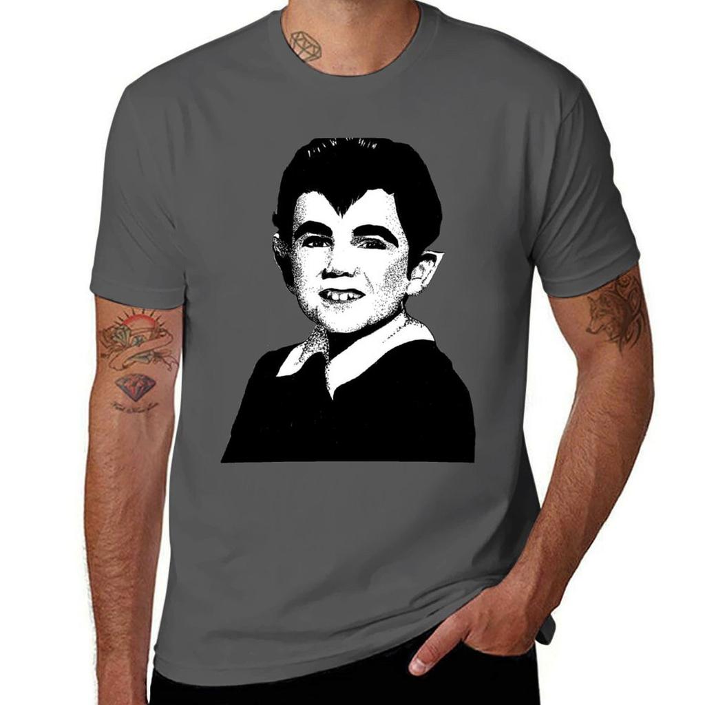 Wolfboy Eddie Munster TShirt Casual Fashion Short Sleeve Cotton TShirt